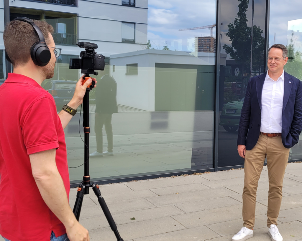 Geschäftsführer Christian Siebendritt im Interview mit tv.ingolstadt